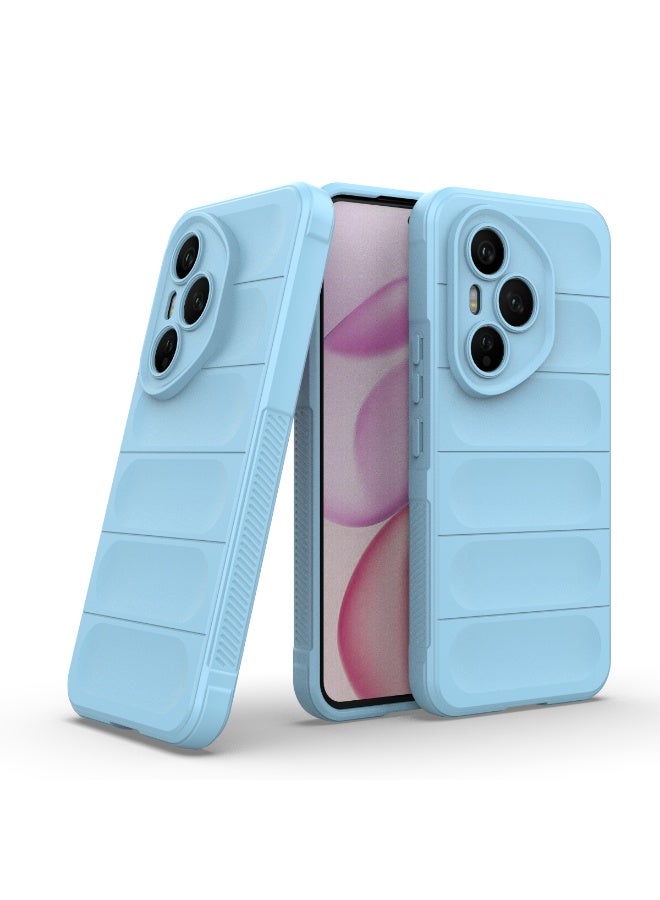 جولدن ماسك هونر 400 برو (Honor 400 Pro) جراب حماية ماجيك (أزرق فاتح) - Image 1